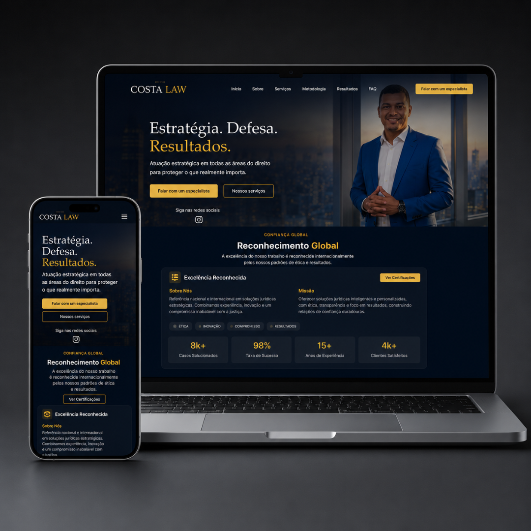 Campanha de tráfego pago — Costa Law
